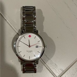 Kate Spade silver watch.